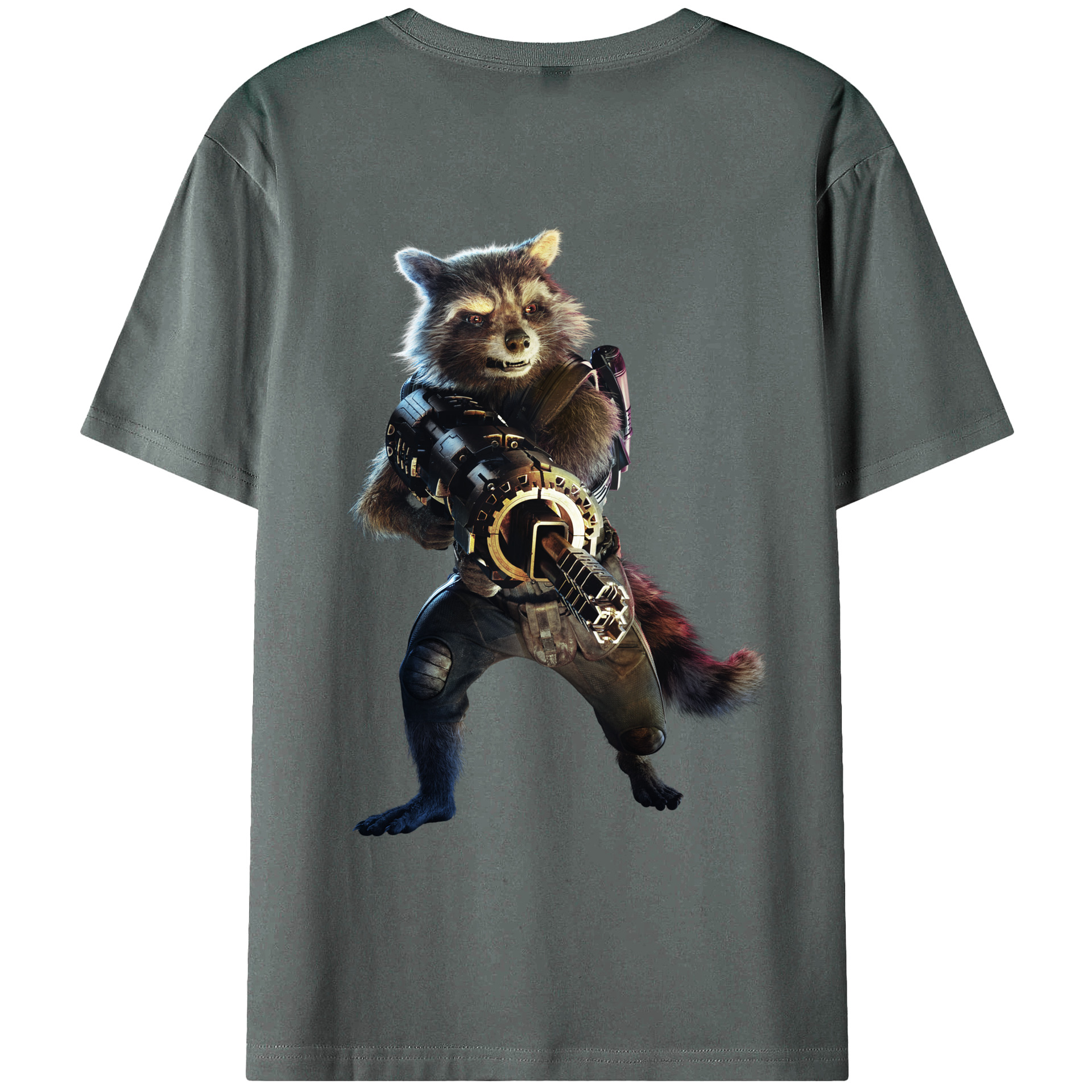 （画像用） アベンジャーズ The Avengers 綿100％ メンズ半袖Tシャツ（バックプリント） 通気性